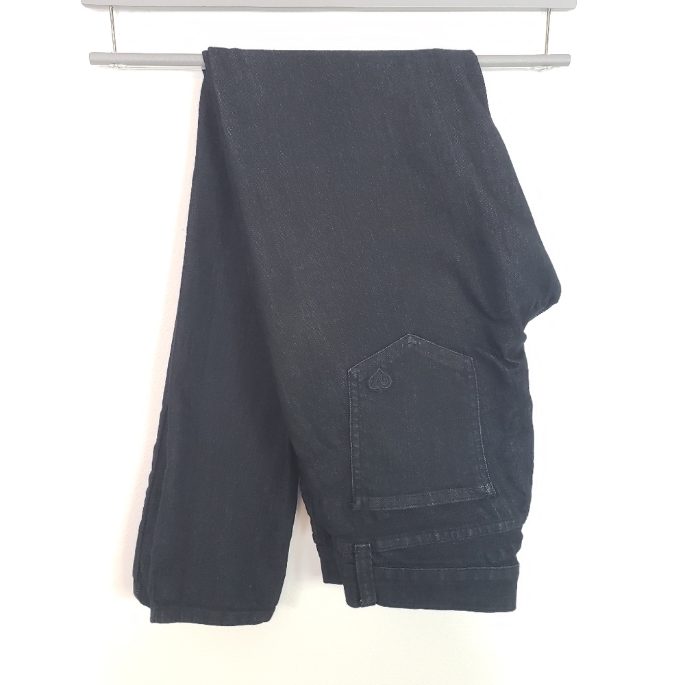 Carmar Faded black dark wash skinny jegging jean